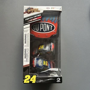 Jeff Gordon DuPont DuPont Flames 2008 Liquid Color Iridescent Silver 1/64 & Hood - Picture 1 of 11