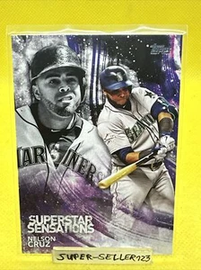 TOPPS BASEBALL 2018 - NELSON CRUZ - Mariners Superstar Sensations INSERT SSS-14 - Bild 1 von 2