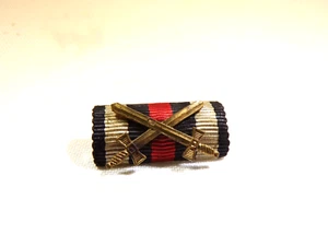 ✚ Original WW1 German War Combatant's Cross of Honor 1914/18 Ribbon Bar (3801) - Picture 1 of 10