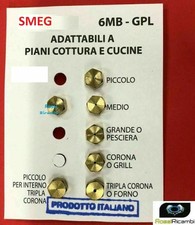 SMEG SERIE UGELLI PIANO COTTURA CUCINE 5 FUOCHI - GAS BOMBOLA GPL 6MB CPV4246