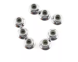 Traxxas 3647 Wheel Axle Flanged Lock Nuts (8) 1/10 Slash Bandit Rustler VXL XL-5 - Picture 1 of 2