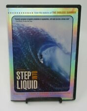 STEP INTO LIQUID 2-DISC DVD SET, SURFING LEGENDS, PROS, & EVERYDAY, OAHU,TEXAS +
