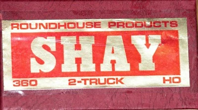 HO ROUNDHOUSE 360 2 TRUCK SHAY KIT - Image 1 of 3