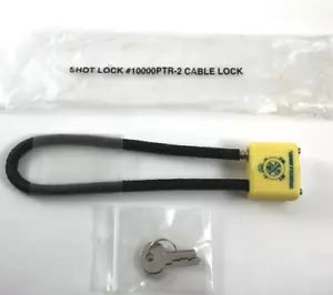 Springfield Armory Shot Lock / lucchetto a cavo lucchetto pistola ~ nuovo con chiavi - Foto 1 di 1