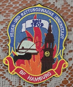 Vecchia toppa * patch ➔ GUARDIA ANTINCENDIO e di soccorso Innsenstadt ➔ BF HAMBURG ➔ - Foto 1 di 1