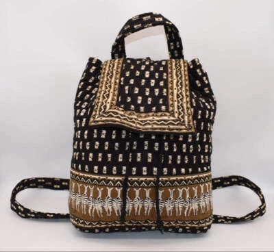 Vera Bradley Mimi Backpack in "Zebras -2001" Pattern - Image 1 of 4