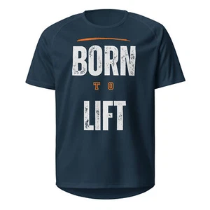 Born to Lift - Unisex Sporttrikot für Fitness und Style - Bild 1 von 11