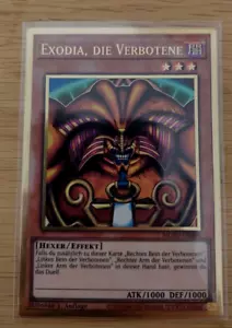 Yu-Gi-Oh! Exodia, los prohibidos MGED-DE005 Premium Gold Rare 1ª edición casi nuevo - Imagen 1 de 1