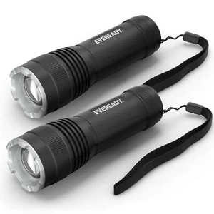 EVEREADY LED Tactical Flashlight, IPX4 Water Resistant EDC Flashlight, Super ... - Picture 1 of 8