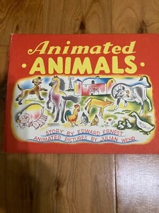 Vintage 1943 Children's Book: Animated Animals (HC, 1st Ed, EUC) - Bild 1 von 6