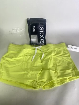 2XIST Essentials Cabo плавки купальный костюм низ солнечный лайм зеленый мужской размер XL - Изображение 1 из 4