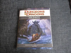 WOTC D&D 4E D20 VOR RUKOTH RUINAS ANTIGUAS AVENTURA MAZMORRA DRAGÓN 3.5E 5E EN MUY BUENA CONDICIÓN - Imagen 1 de 3
