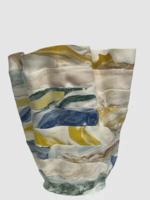 Jarrón Luisa Maisel colorido mate para decoración del hogar Foto 1 de 4