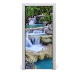 Tulup doorsticker 95x205cm decorative sticker - Thailand waterfall - Picture 1 of 3