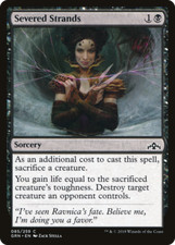 SEVERED STRANDS ~mtg NM/M Guilds of Ravnica Com x4