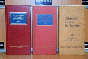 "ATLASKALENDER DER AGOSTINI" 1.Ausgabe Geographisches Institut De Agostini - Bild 1 von 37
