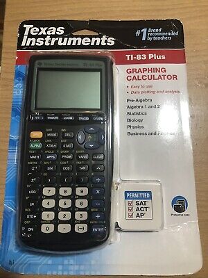 Texas Instruments TI 83 Plus Graphing Calculator - Brand New! Free Shipping! • 60$