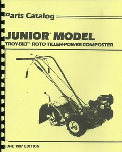 Troy-Bilt Junior Parts Manual 1987 - Picture 1 of 2