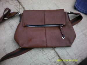 Tom Taylor Brown Shoulder bag 32 x 22 cm zip fastener - Picture 1 of 4