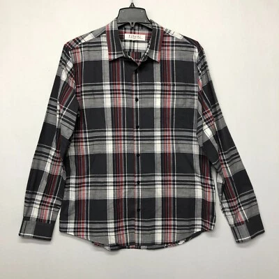 Camisa Ezekiel Hombres Manga Larga Algodón Abotonada Talla XXL Cuadros M130-12 Foto 1 de 4
