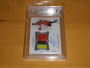 2019-20 Panini Flawless Horizontal RPA Auto Patch De'Andre Hunter 05/25 RC BGS 9