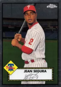 2021 Topps Chrome Platinum Anniversary - #275 Jean Segura - Picture 1 of 2