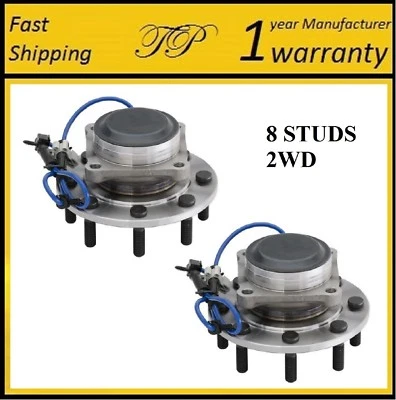 FRONT Wheel Hub Bearing Assembly For 2001-2003 CHEVY SILVERADO 3500 (2WD) PAIR - Изображение 1 из 3