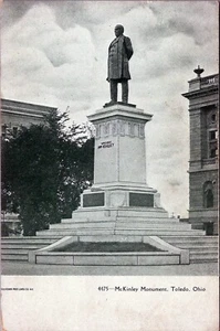 McKinley Monument Toledo Ohio Postcard 4475 Unposted - Picture 1 of 2