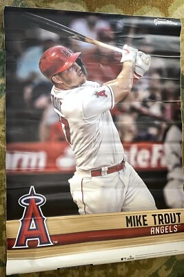 Los Angeles Angels Mike Trout Fathead Gamestars Decal 36x48 - Image 1 of 2