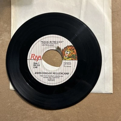 John Cougar Mellencamp Rock In The Usa/Under The Boardwalk 1985 Riva 45 Foto 1 de 2