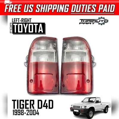 Par de luces traseras para camioneta Toyota Hilux Ln147 Rzn169 MK4 1998-2004 Foto 1 de 4