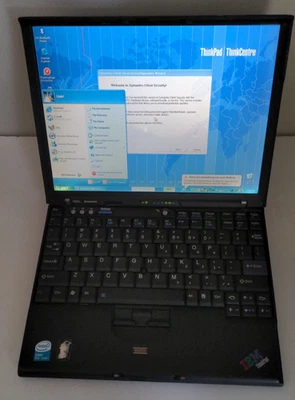 De colección IBM ThinkPad X60s Windows XP Home SP2 1 GB de RAM Core2Duo L2400 1,66 GHz Foto 1 de 4
