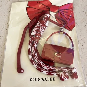 Coach Tabby Schlüsselanhänger Schlüsselring Anhänger Taschenanhänger Mond Neujahr Kollektion - Bild 1 von 4