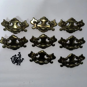 8 Stück Metall Messing Oberfläche Schrank Kommode Schreibtisch Tür/Tür, Fledermaus Bügelzug KBC - Bild 1 von 10