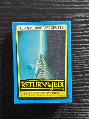 STAR WARS 1983 Topps Return of the Jedi ROTJ Series 2 - 88 Card Complete Set - Image 1 of 2