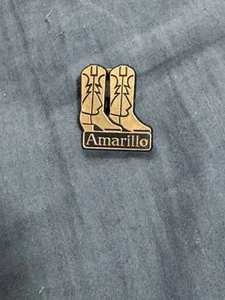 Stivali da cowboy Amarillo Texas spilla da bavero cravatta - Foto 1 di 2