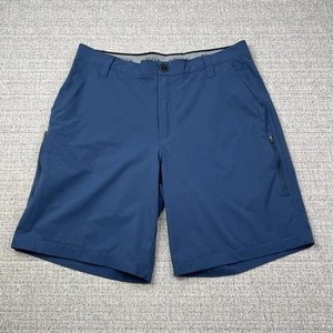 Orvis Tech Shorts Herren 34 blau Performance Freizeit Polyester Chino 9' Schrittlänge - Bild 1 von 13