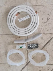 Kältemittelleitung Kupferrohr isoliert 1/4" + 3/8 für Klimaanlage /Split-Anlagen - Bild 1 von 3