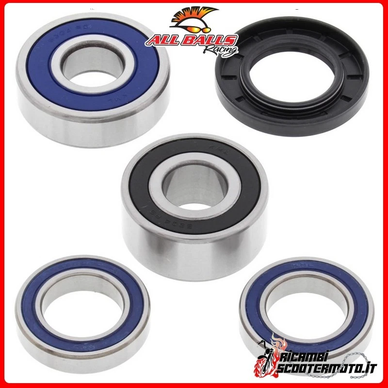 JUEGO DE COJINETE DE RUEDA DELANTERA All Balls Honda VTX 1300 C 2005 25-1383#13 Foto 1 de 1
