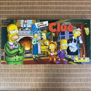 Excellent Clue The Simpsons Game 1st Edition 2000 Complete Pewter Playing Pieces - Picture 1 of 12