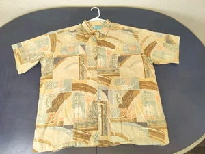 Vintage Tori Richard Hawaiian Aloha Button Up Shirt - Made in Hawaii - Men's XL - Picture 1 of 4