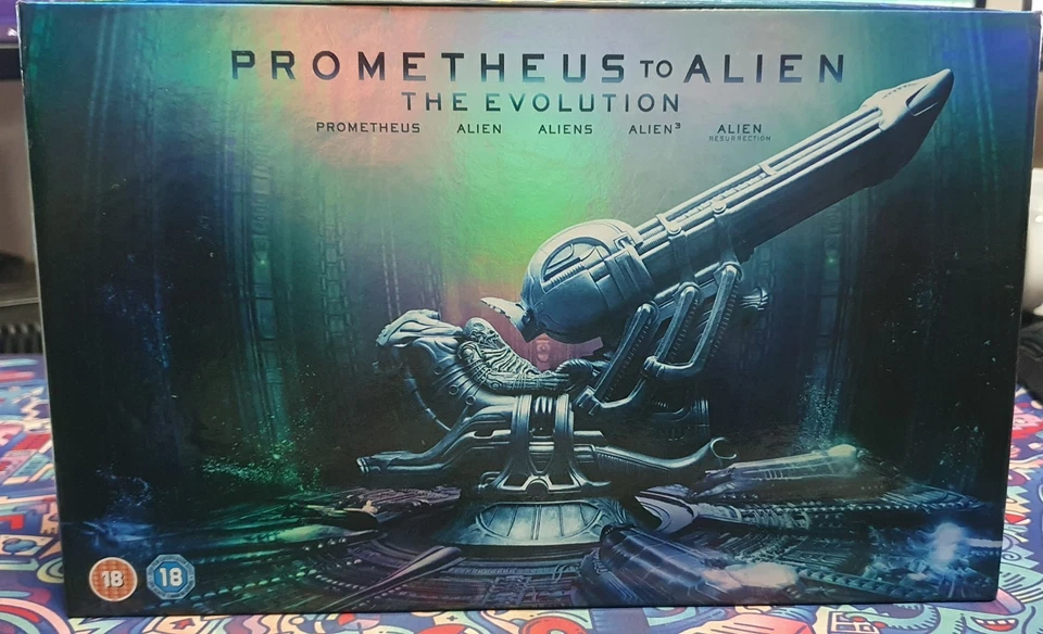 Prometheus To Alien The Evolution Box Set Blu Ray Collectors Edition - Image 1 of 4