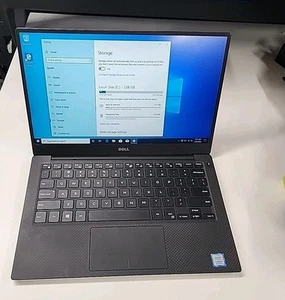 Dell XPS 13 9360 Non-touchscreen Laptop i5 8250u 256GB SSD Win 10 Pro #D03 - Picture 1 of 5