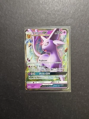 Espeon GX SM35 Holo Ultra Rare Promo Pokemon Card Sun & Moon BSP PTCG NM - Image 1 of 2