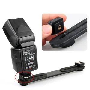 Adattatore presa hot shoe flash base SC-6 attacco hot shoe porta tassello 1/4 - Foto 1 di 4