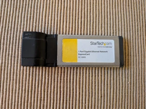 StarTech 1-Port Gigabit Ethernet Network ExpressCard - Picture 1 of 4