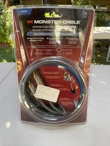 Câble audio RCA Monster 350i Solid Core 2M - Photo 1/5