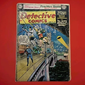 Batman Detective Comics #196 DC 1953 Pobre 0.5 Bajo Grado De Colección Edad de Oro - Imagen 1 de 14