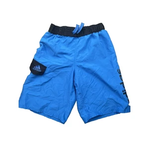 Adidas Boy's Swim Trunks Board Shorts Blue Swimwear Size M READ! - Picture 1 of 9