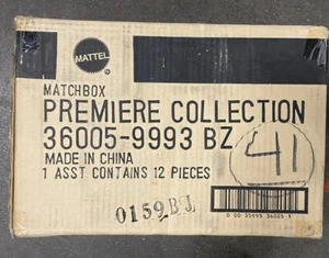 Factory Case Of 12 - Matchbox premiere Collection 36005-9993bz 12 toys in case - Picture 1 of 4
